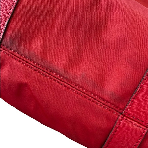 Henri Bendel Jet Setter Convertible Backpack in Red - Picture 10 of 13